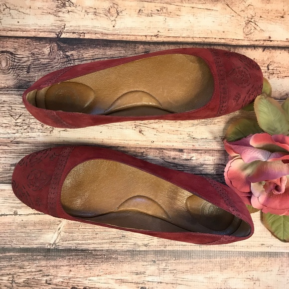 Nurture Suede Ballet Flats Size  9.5 - Picture 6 of 8